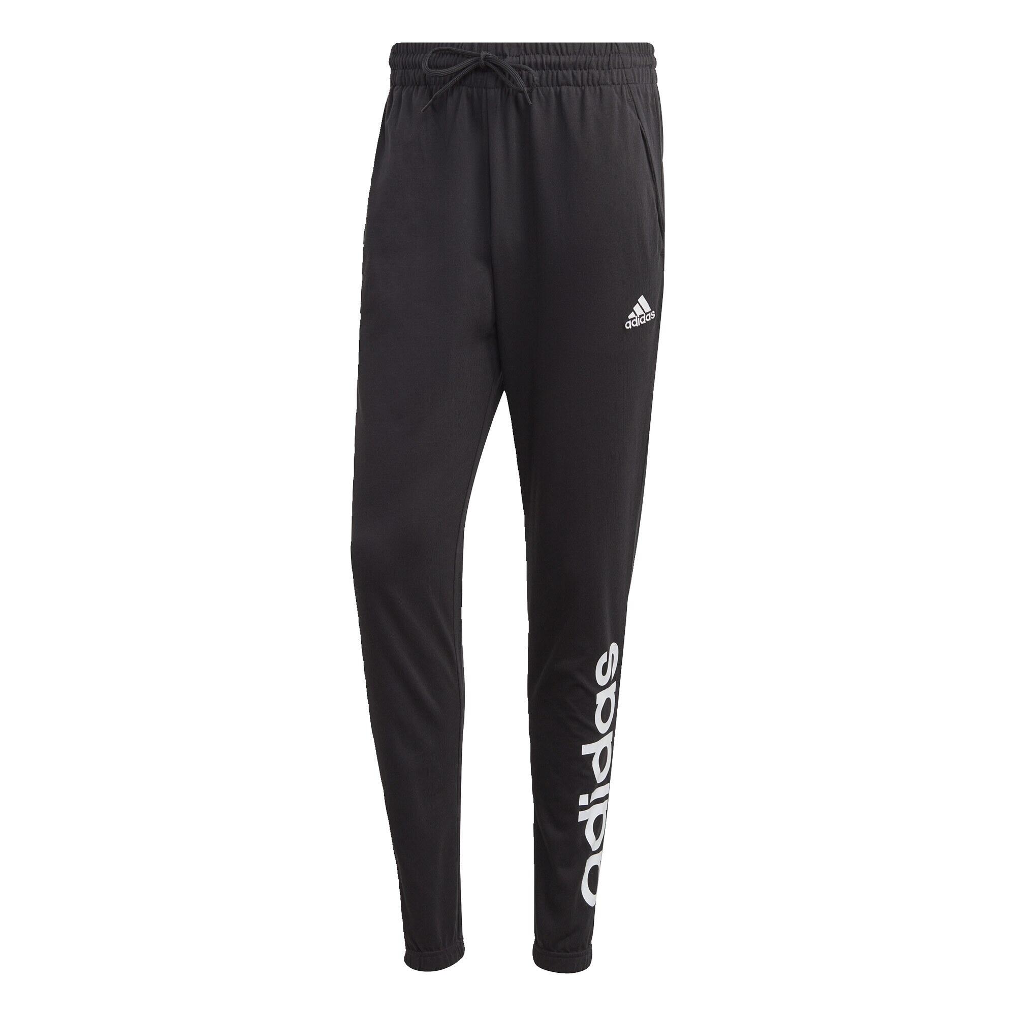 Essentials Single Jersey Tapered Elasticized Cuff Logo Hose 2/5