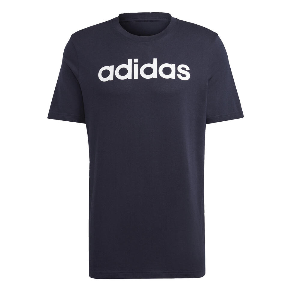 Essentials Single Jersey Linear Embroidered Logo Tee