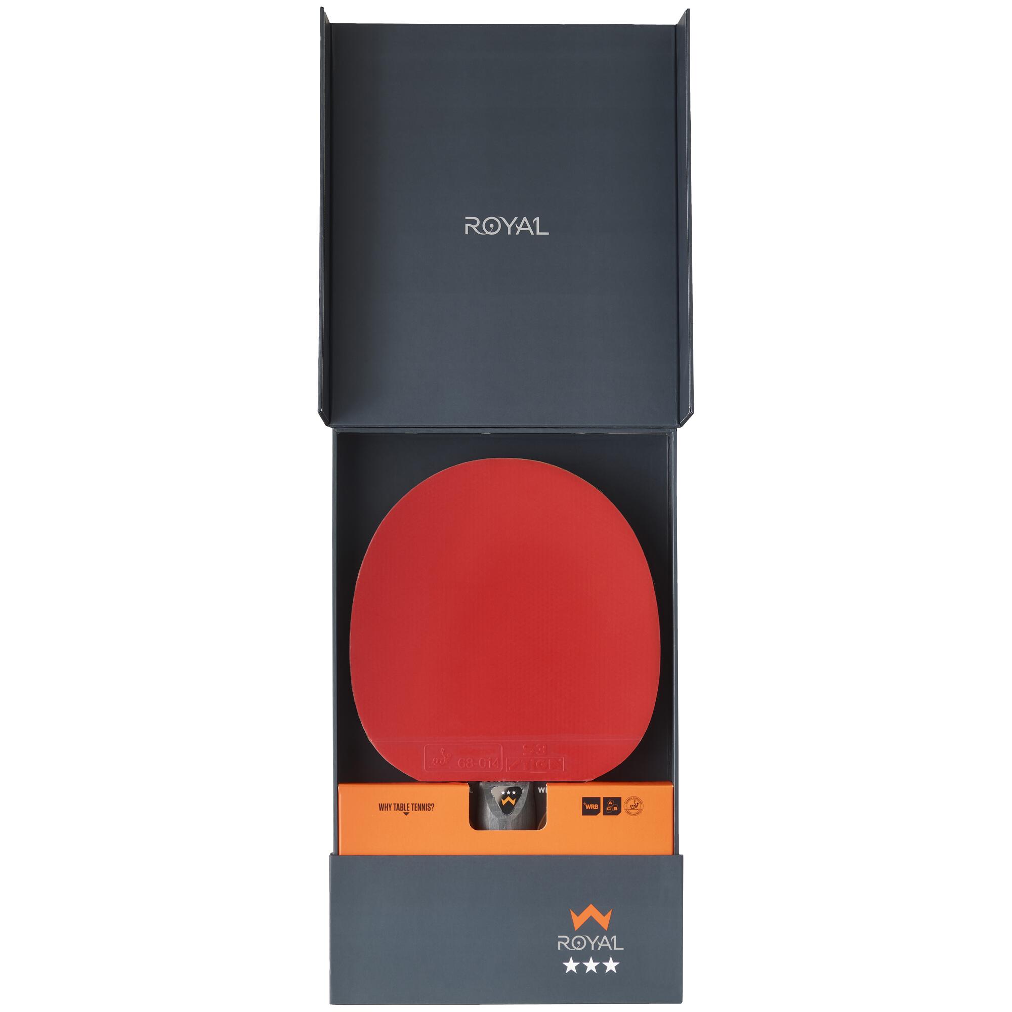 Racchetta ping pong Royal Three Star WRB 2/6