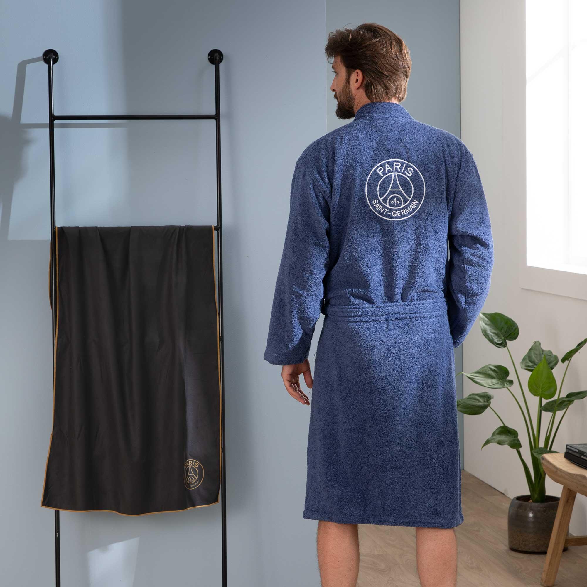 Bathrobe Peignoir Paris Saint Germain Homme Peignoir PSG Vêtements