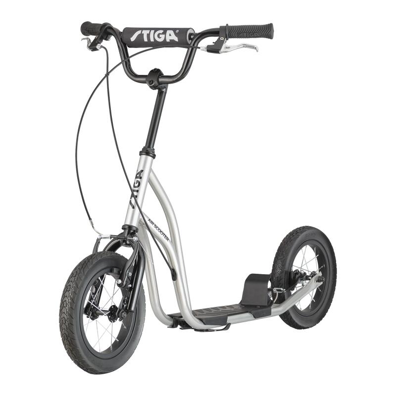 Patinete Air Scooter 12" S T Silver/Black