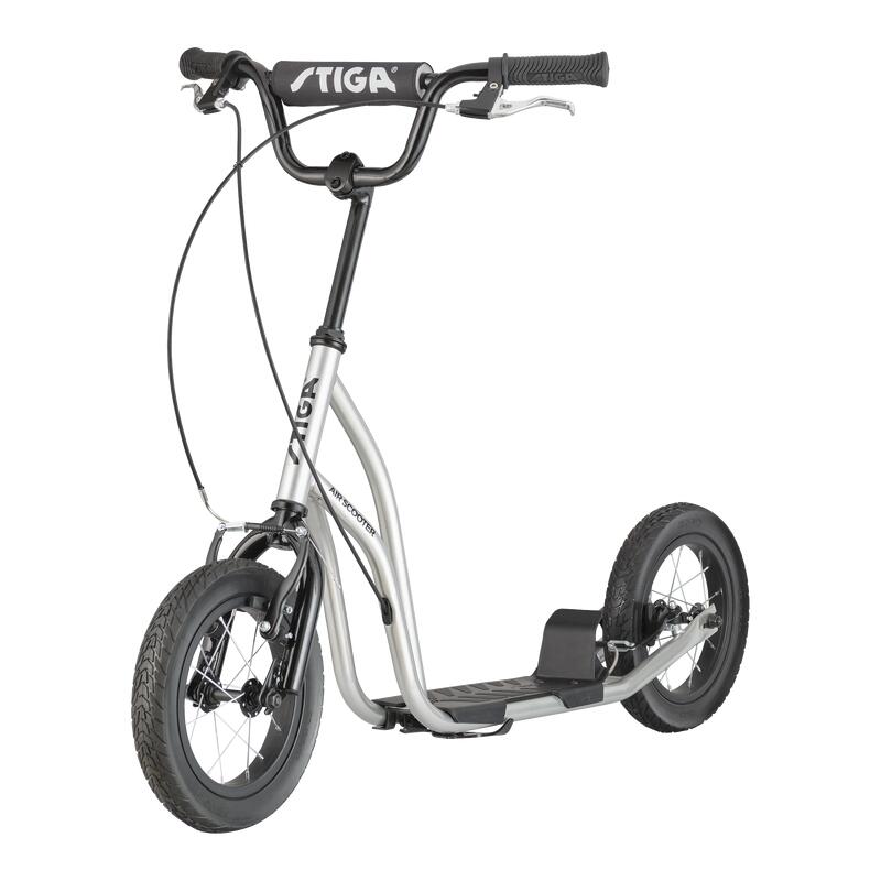 Trotinete Air Scooter 12" S T Silver/Black