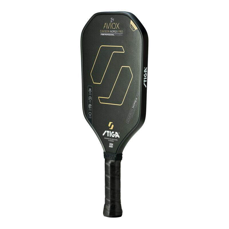 Pickleball Paddle Aviox Carbon Nomex Pro Gold