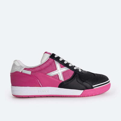Zapatilla fútbol sala MUNICH G3 hombre rosa