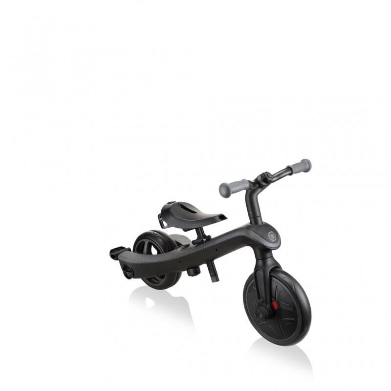 Trottinette draisienne / Tricycle  Trike Explorer 4 in 1 Deluxe Play  noir gris