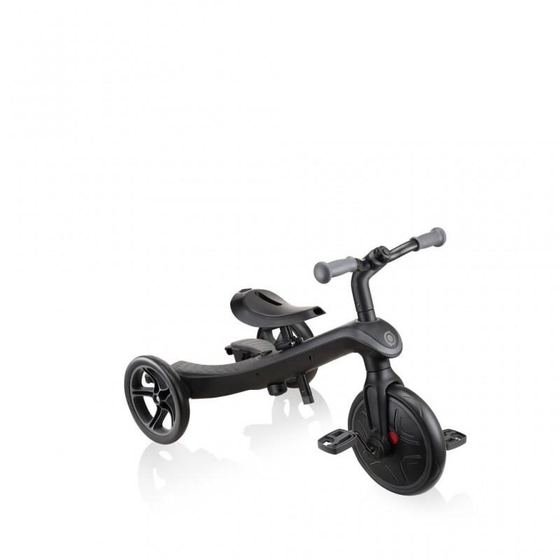 Trottinette draisienne / Tricycle  Trike Explorer 4 in 1 Deluxe Play  noir gris