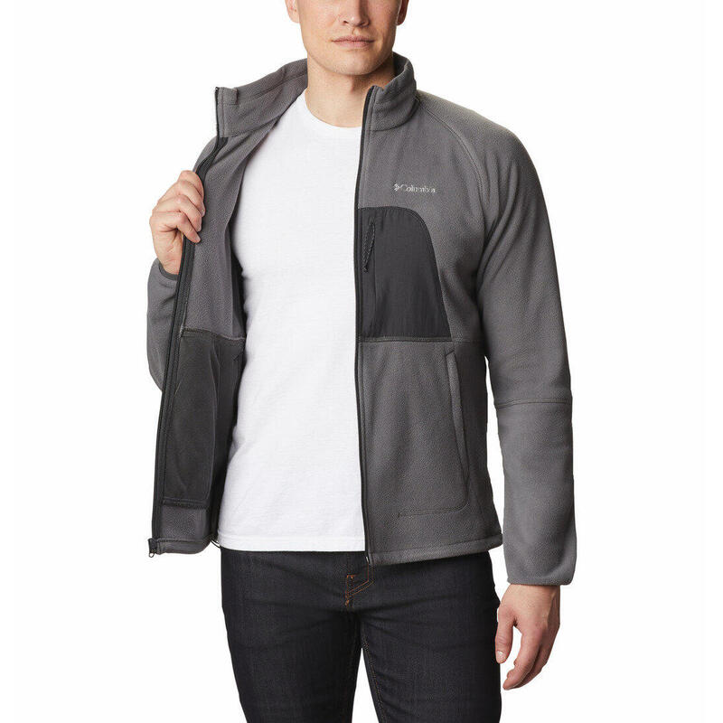 Pulover polar Rapid Expedition Full Zip Fleece - gri barbati