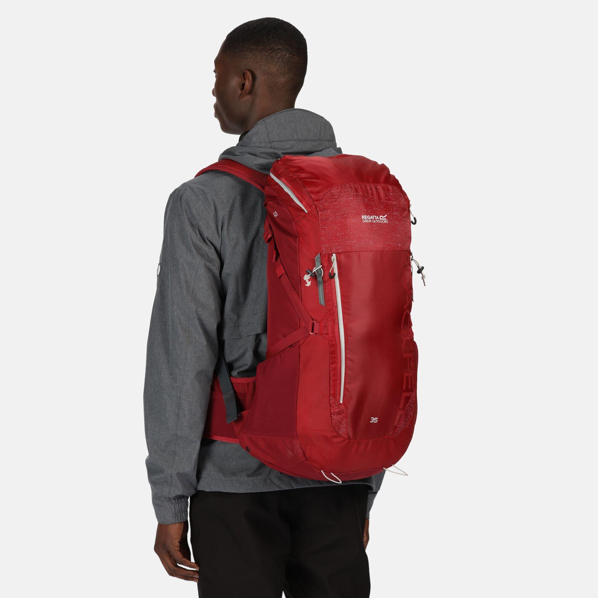 Blackfell III 35L Adults' Unisex Hiking Rucksack - Delhi Red 2/2