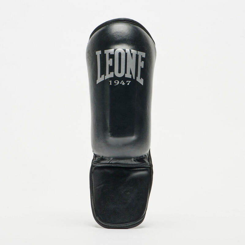 Espinilleras Kick Boxing Muay Thai Junior Leone 1947 SMART negro