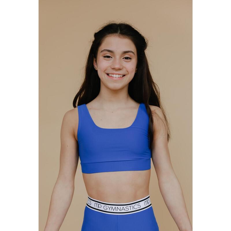 Soutien-gorge de sport Bleu pour fille.