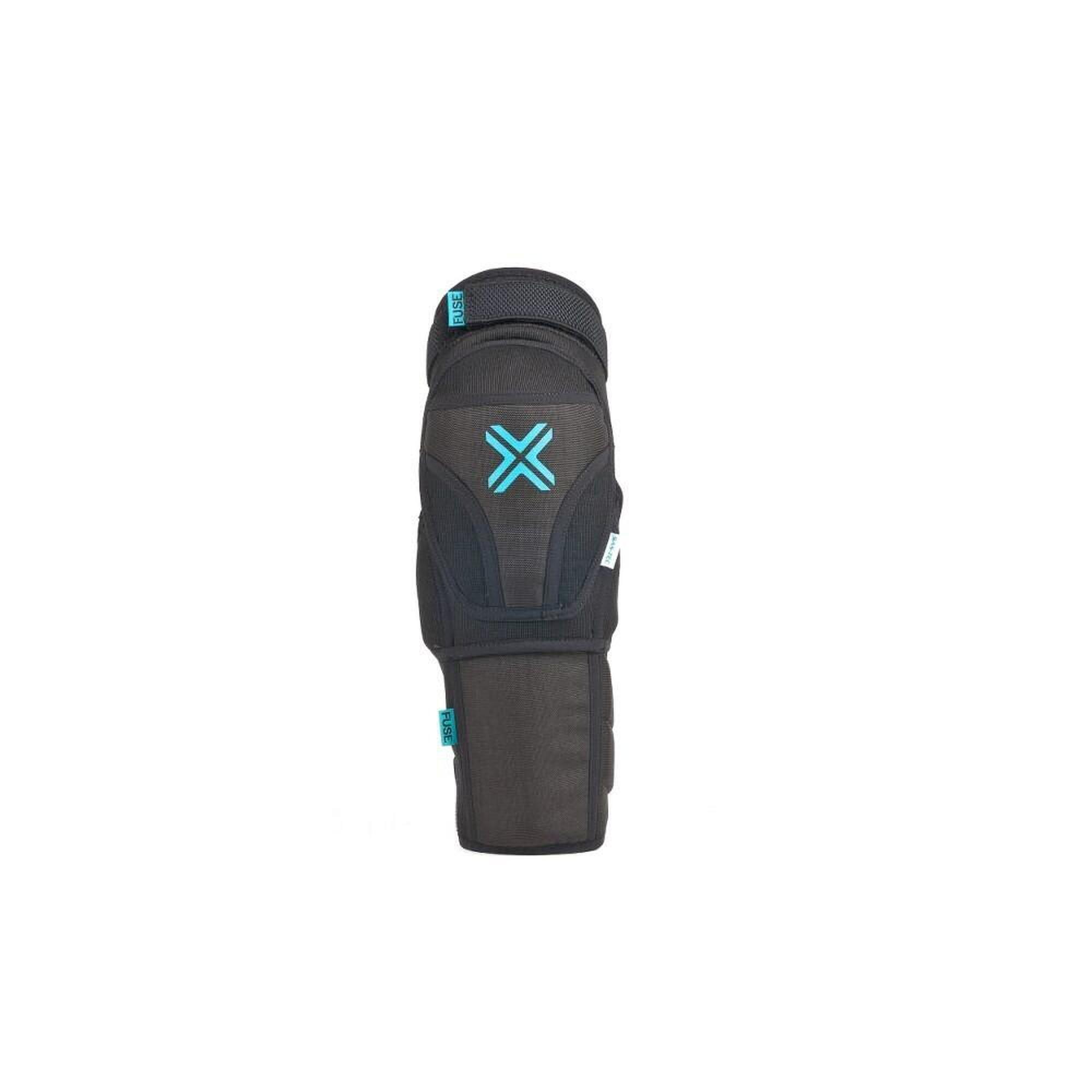 Fuse Echo 75 Knieschoner – BMX – Erwachsenen-Kombi – Schwarz – Blau – XL 2/5