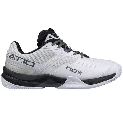 Zapatillas de pádel AT10 PRO Blanco/Negro Unisex