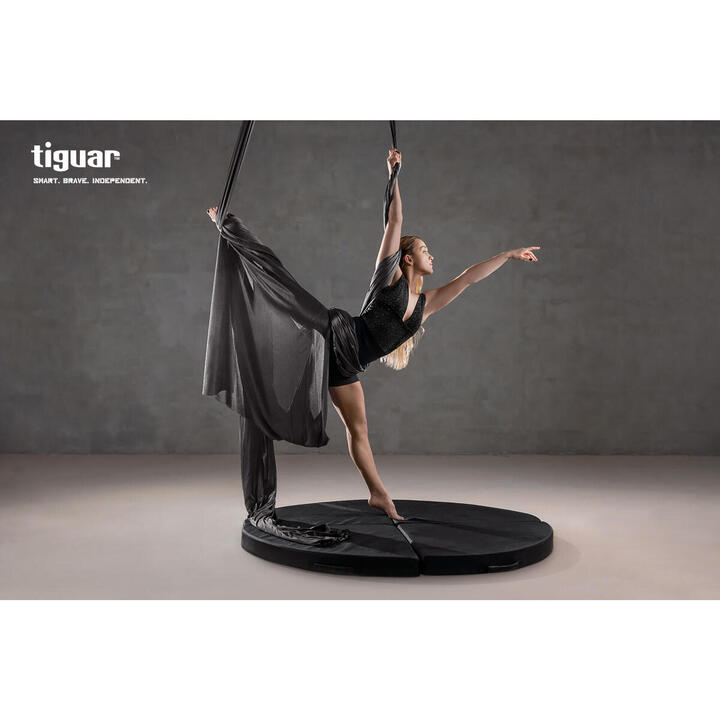 szarfa do aerial jogi tiguar 8m grafit TIGUAR Decathlon