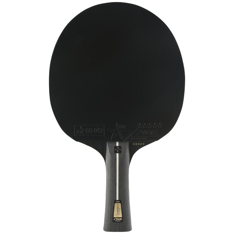 Raquete de Ping Pong Pro Carbon Plus - 5-Star