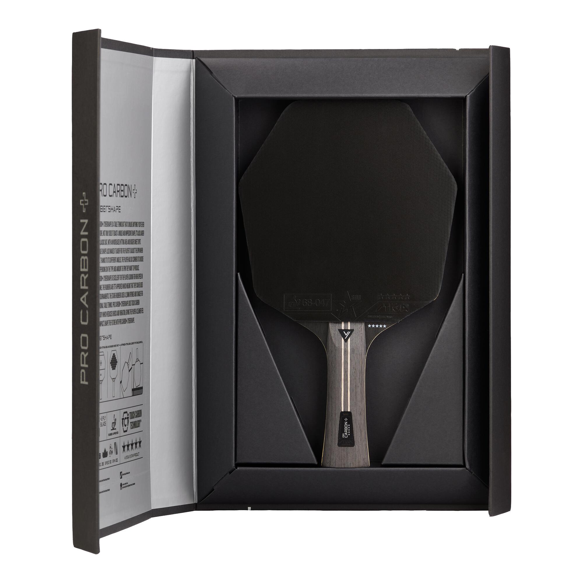 Racchetta ping pong Pro Carbon Plus Cybershape - 5-Star 3/7