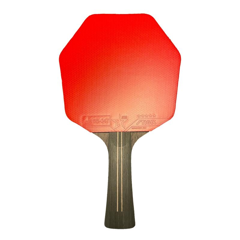Raquete de Ping Pong Pro Carbon Plus Cybershape - 5-Star