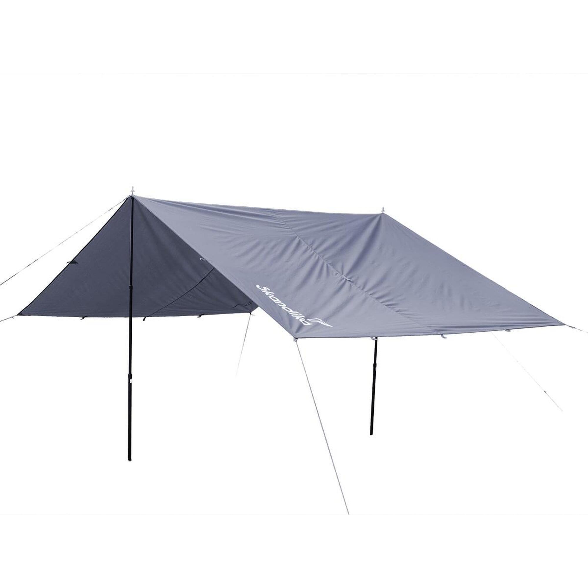 Sonnensegel XL mit Teleskopstangen | Decathlon