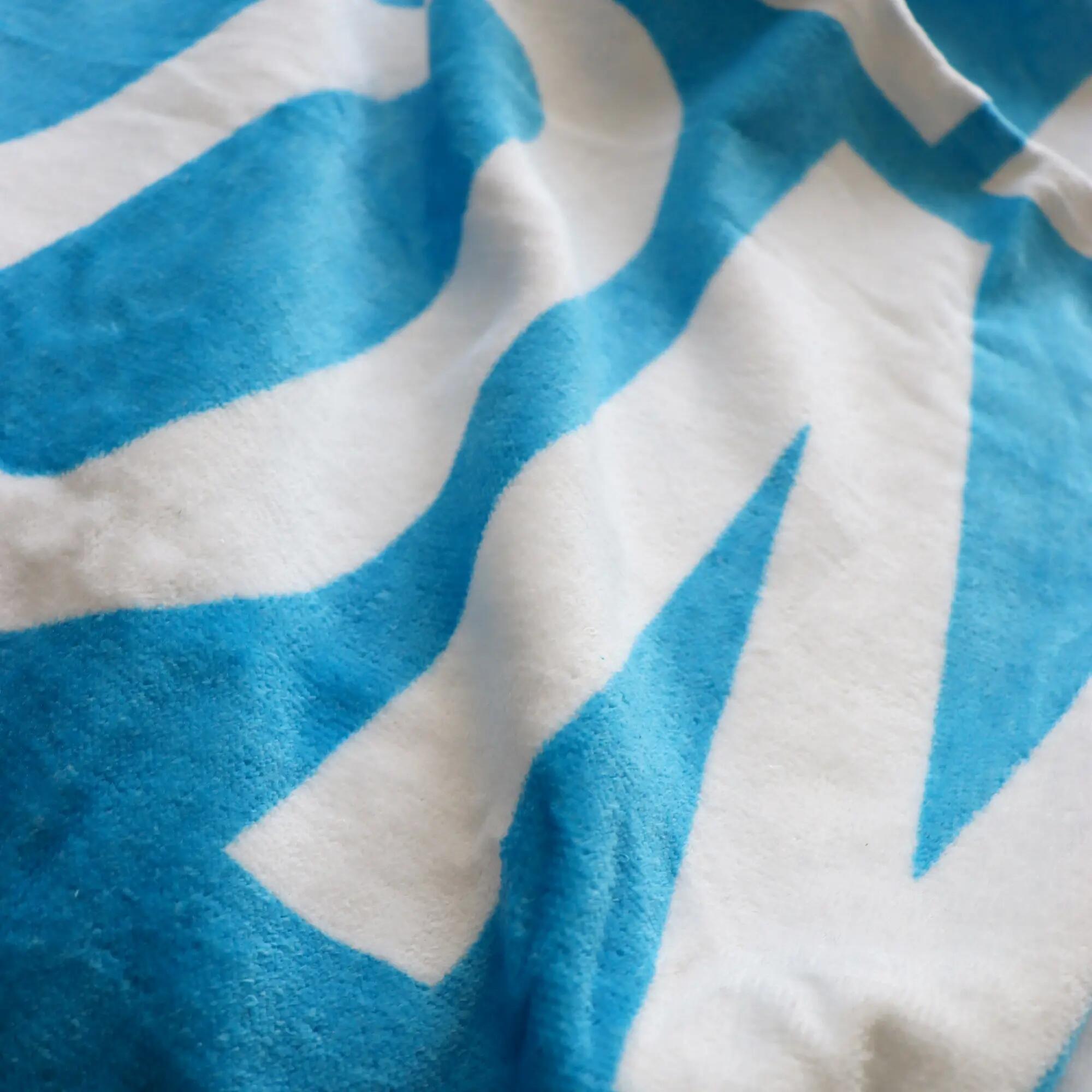 Serviette de bain 70x120 cm 100% coton football Marseille - Allez 3/3