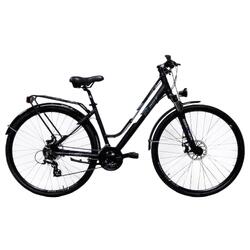 VÉLO VTC CLOOT ADVENTURE 7,2 DISC NOIR