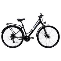 VÉLO VTC CLOOT ADVENTURE 7,2 DISC Noir