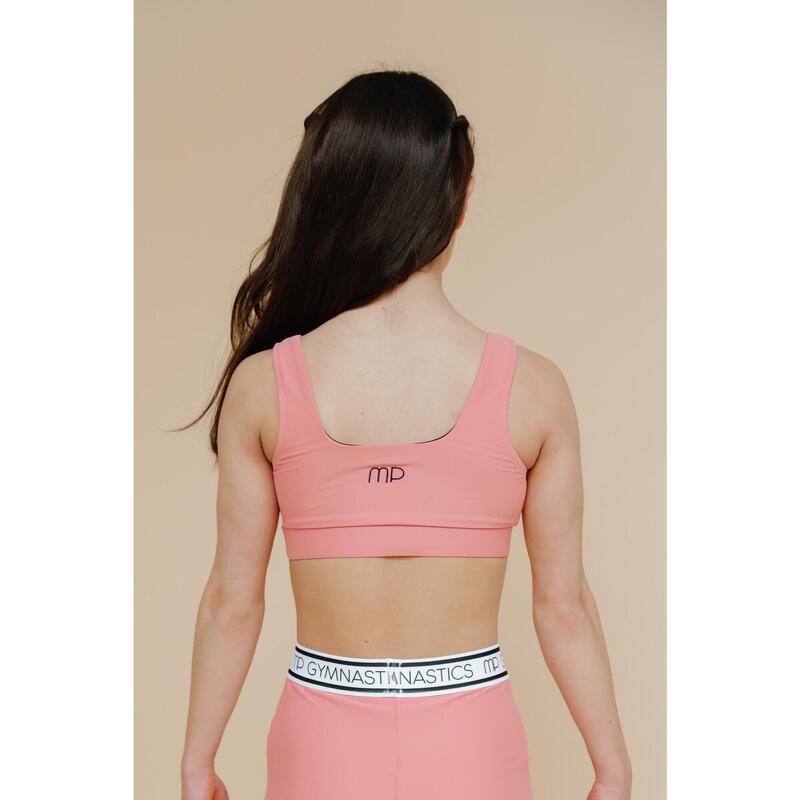 Soutien-gorge de sport Rose pour fille.