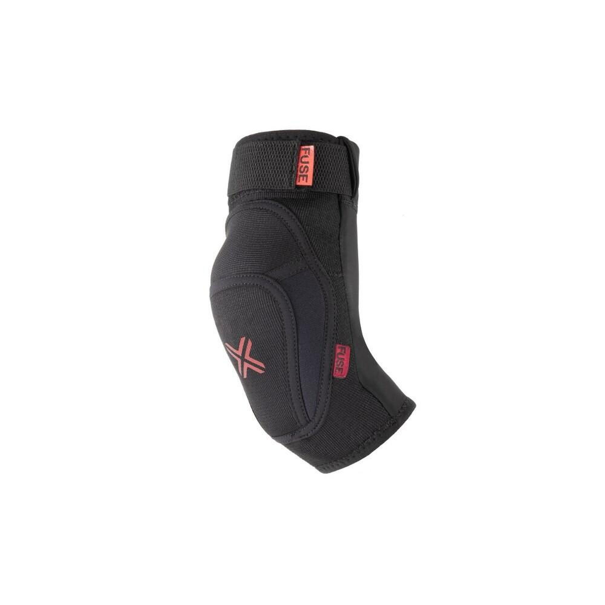 Delta - Elleboogbeschermer - BMX - Volwassenen - Zwart - Rood 2/7