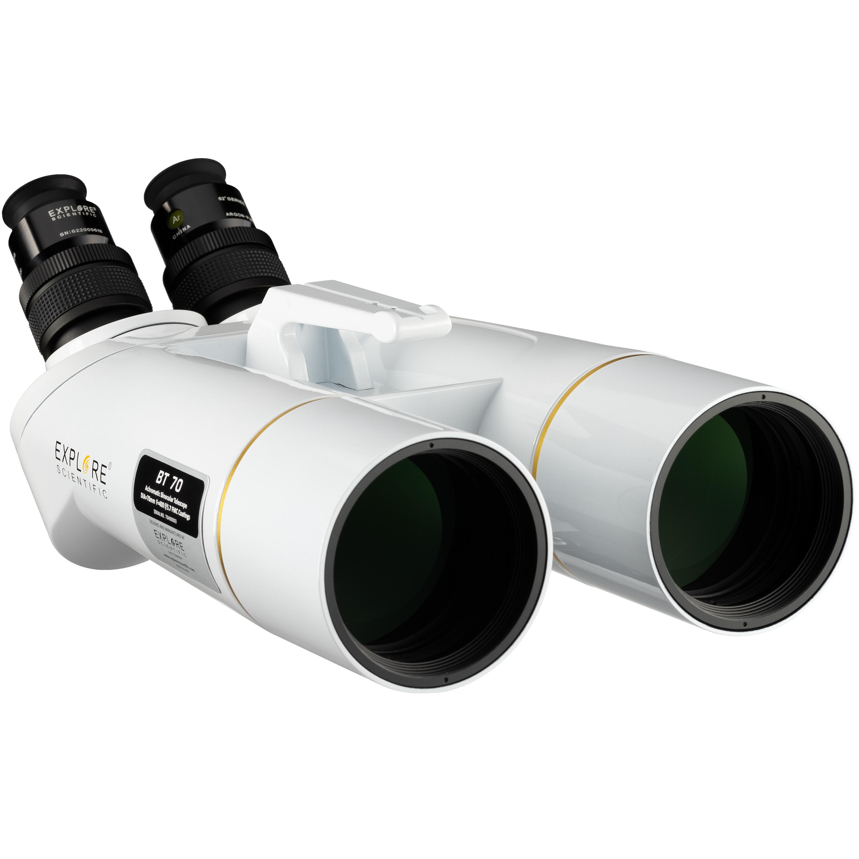 ESPLORA il binocolo gigante SCIENTIFIC BT-70 SF con oculari 62° LER da 20 mm 2/6