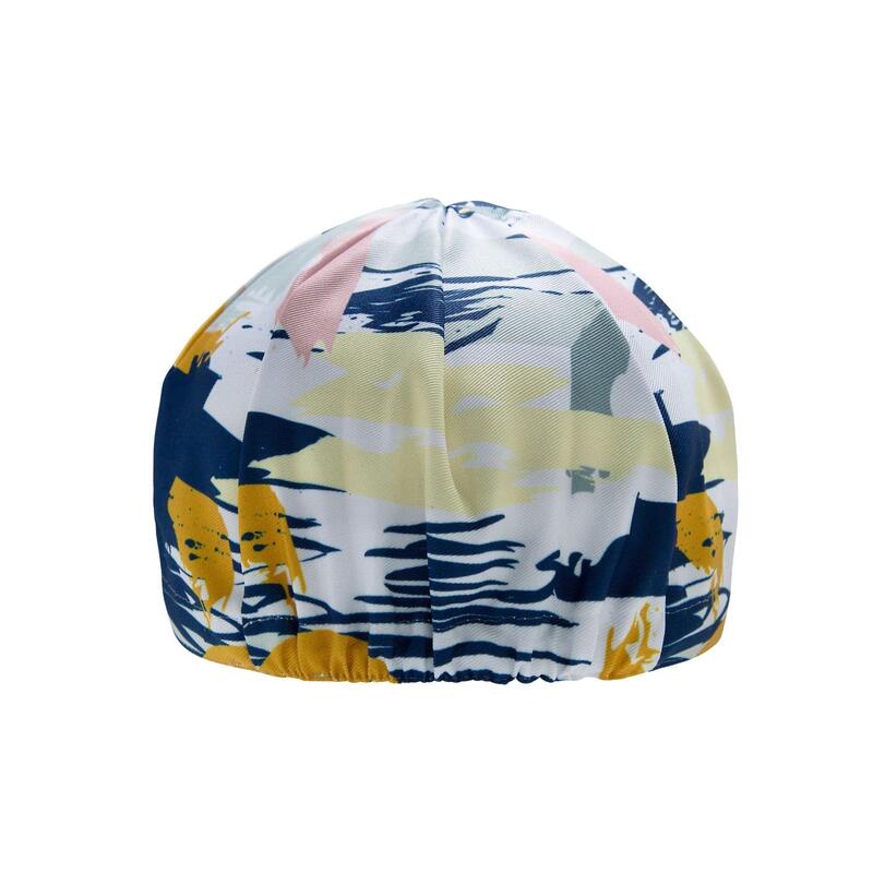 Gorra Ciclismo Bici Mooquer Camo Classy Talla Única Blanco 8 paneles