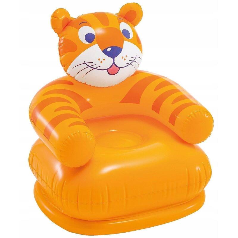 Dmuchany fotel dla dzieci Intex 68556 Tygrys