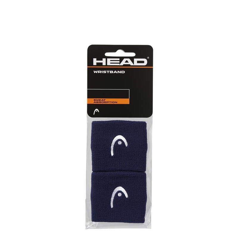 Frotka na rękę Head Wirstband 2,5 navy x 2 szt.