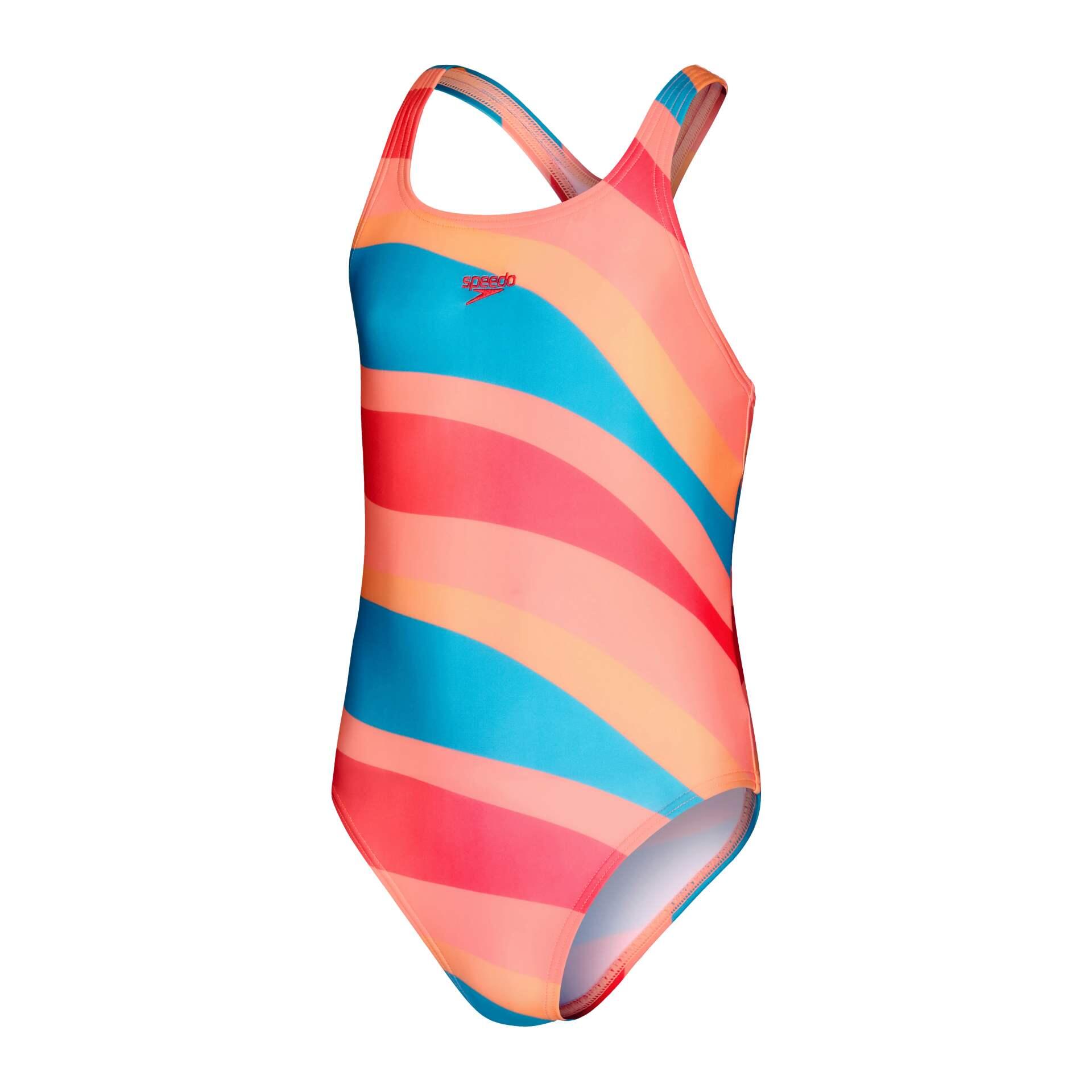 SPEEDO Printed Medalist Junior Female Swimsuit