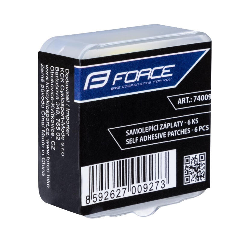 Łatki samoprzylepne do dętek Force 6szt 3/3