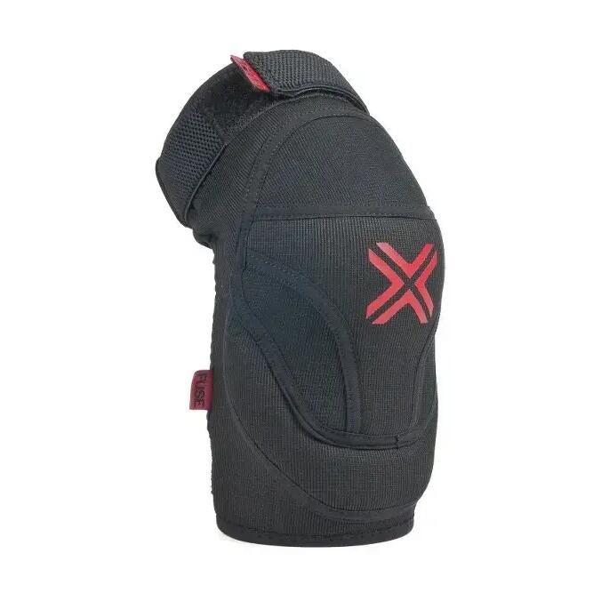 Fuse Delta Knee Protector BMX Kids Black Red Medium-Large