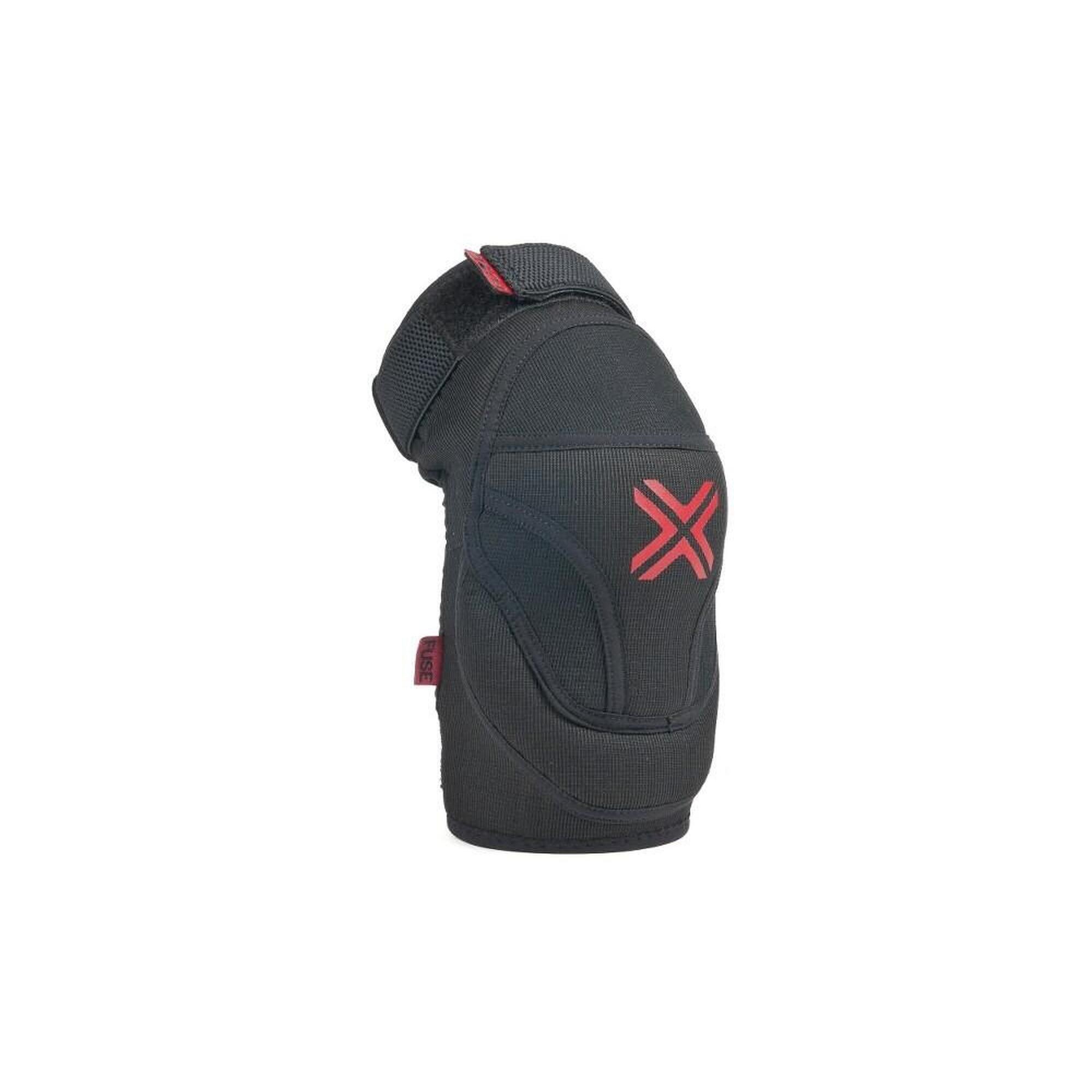Fuse - Genouillères Fuse Delta Pour Bmx Enfant, Noires Et Rouges, Taille Xs-s - Protection Genou - Noir - 36 Xs - Decathlon