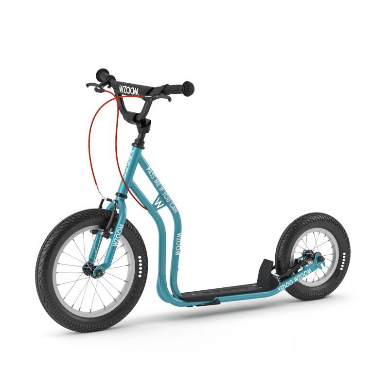 Yedoo Wzoom children's scooter with pneumatic tires Tealblue 4/6