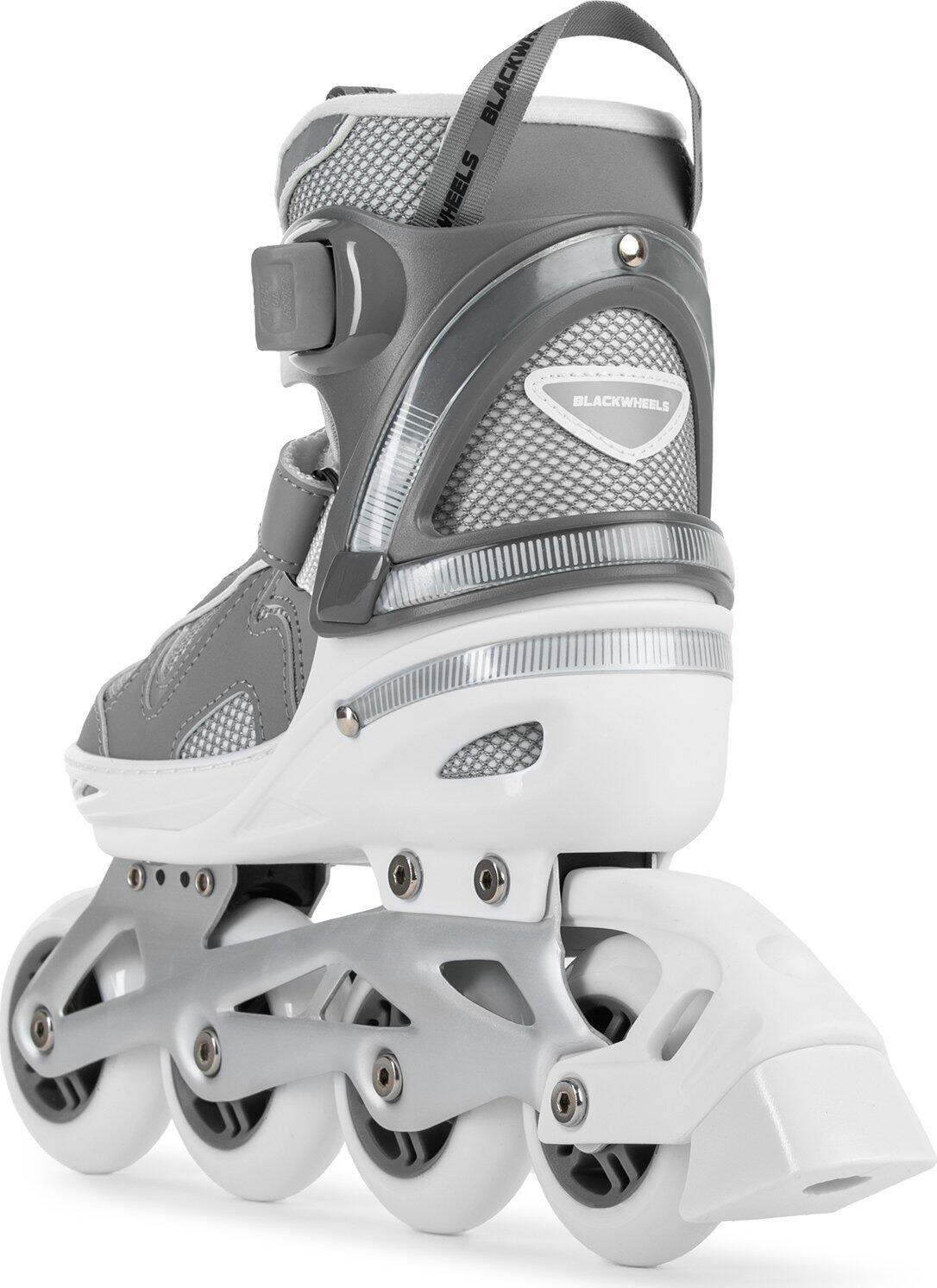 Patins em Linha Blackwheels Flex Pro fitness ajustáveis 4/7