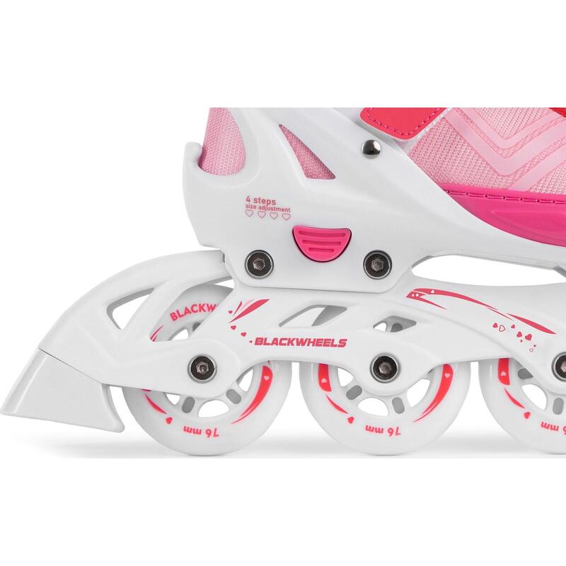 Patines en línea de niños Blackwheels Playful Pink ajustables