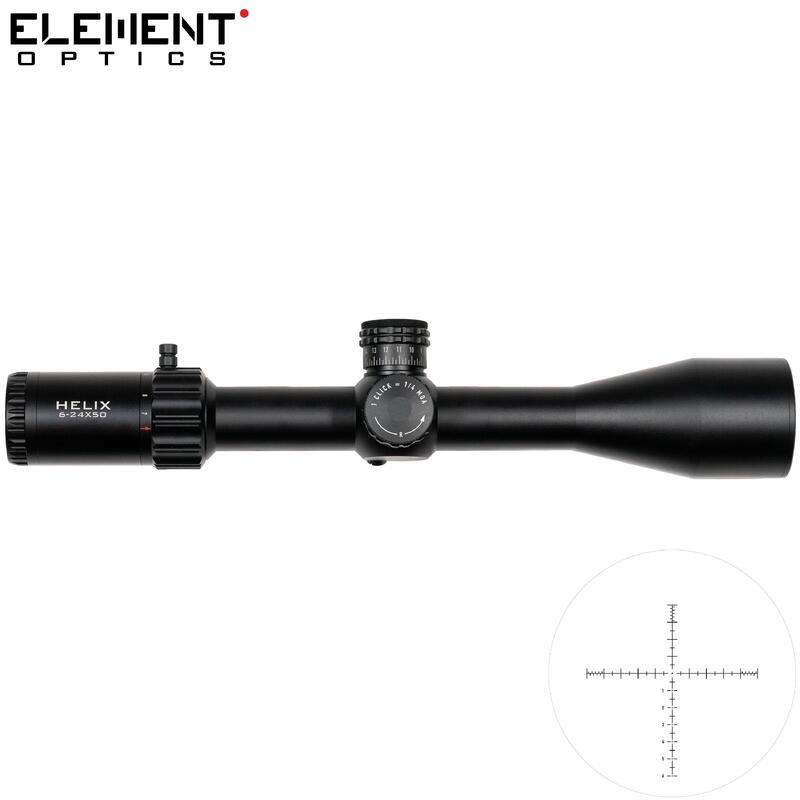 LUNETTE DE TIR ELEMENT OPTICS HELIX 6-24X50 EHR-1C SFP MOA