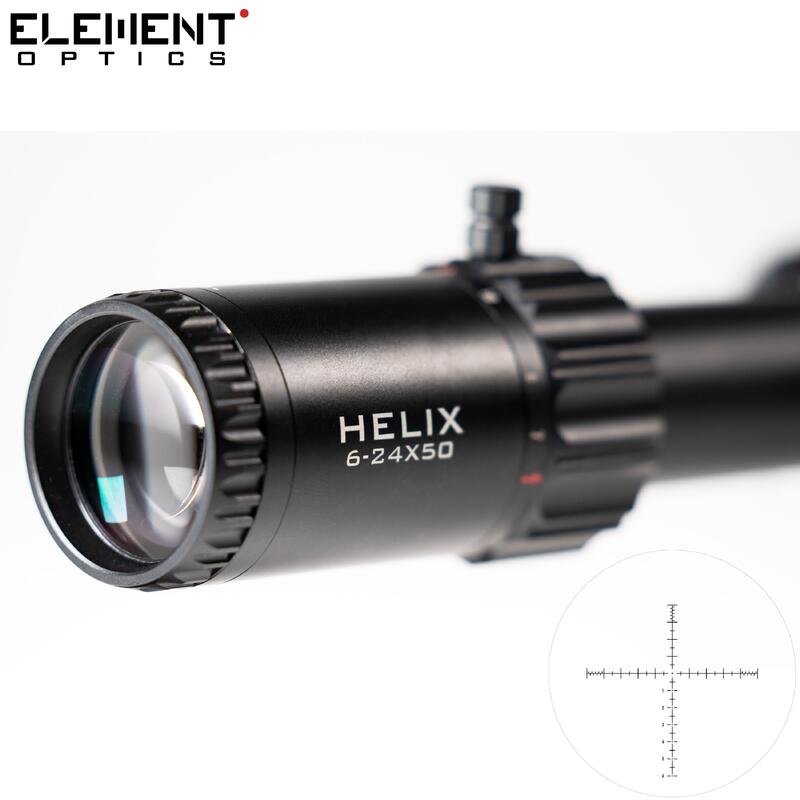 LUNETTE DE TIR ELEMENT OPTICS HELIX 6-24X50 EHR-1C SFP MOA