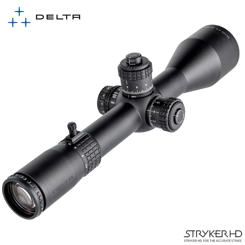 LUNETTE DE TIR DELTA OPTICAL STRYKER HD 4.5-30X56 FFP (LRD-1P)