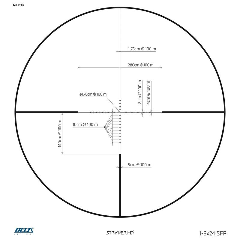 MIRA DELTA OPTICAL STRYKER HD 1-6X24 (DSMR)