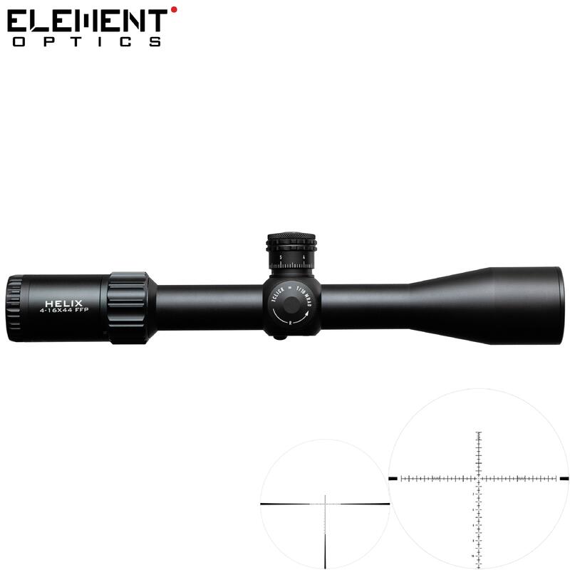 CANNOCCHIALE DA PUNTAMENTO ELEMENT OPTICS HELIX 4-16X44 APR-2D FFP MOA