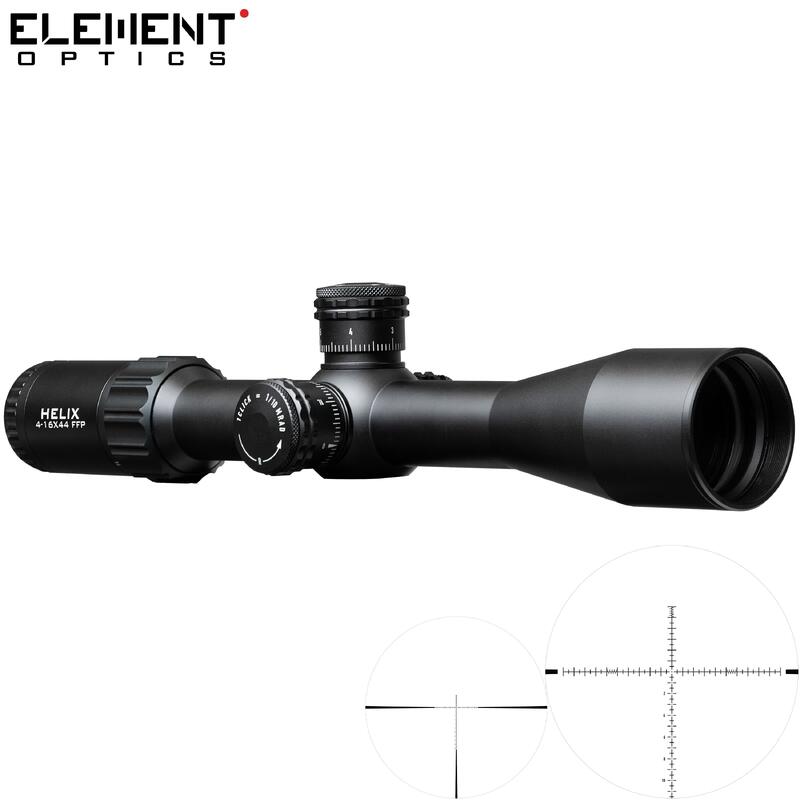 LUNETTE DE TIR ELEMENT OPTICS HELIX 4-16X44 APR-1C FFP MRAD