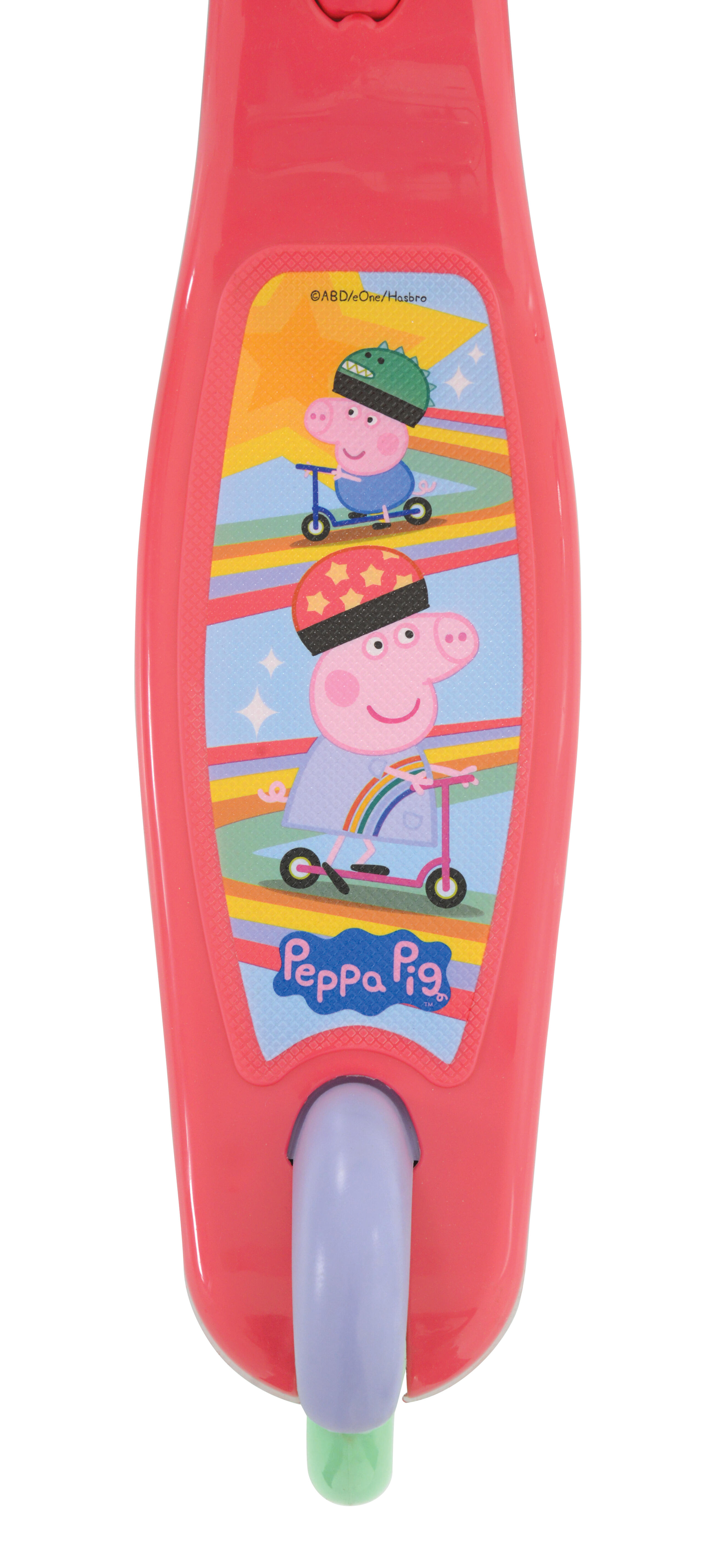Peppa Pig Tilt N Turn Scooter with LED Lights 5/7