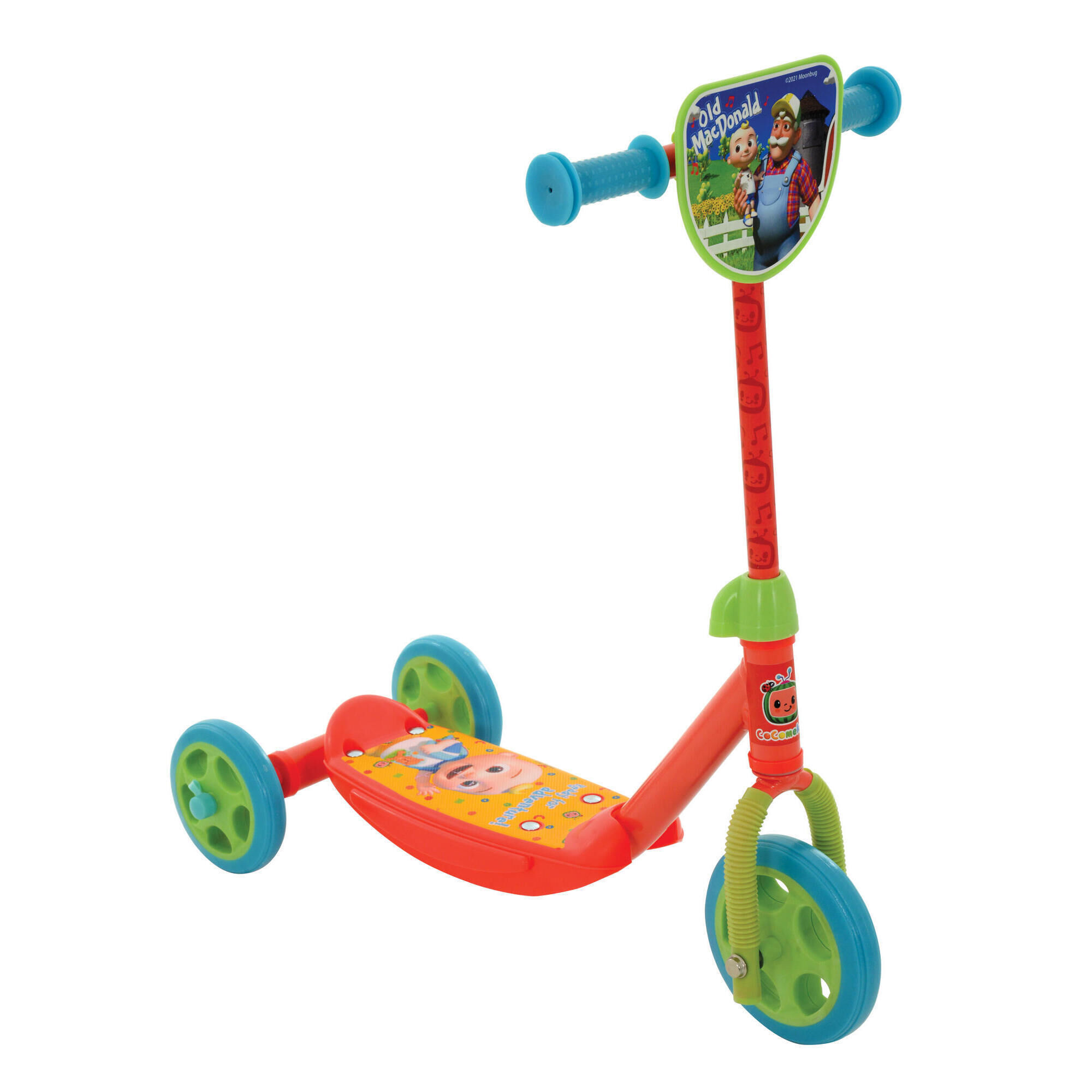 COCOMELON CoComelon Switch It Multi Character Tri-Scooter