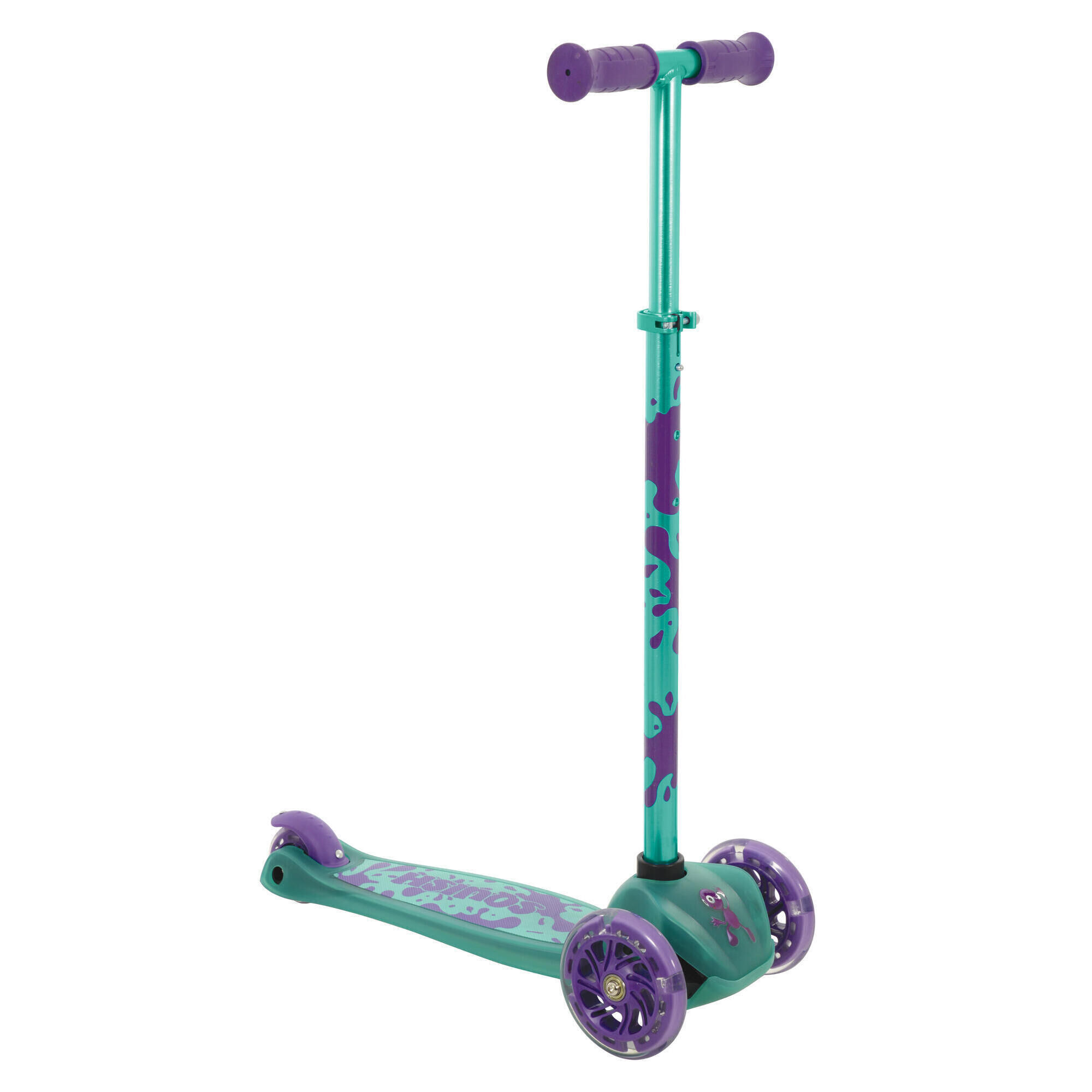 SQUISH Squish Mini  Flex LED Tilt Scooter TEAL