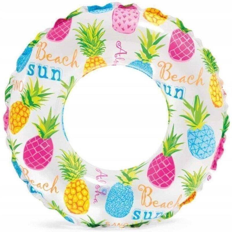 Dmuchane koło plażowe Intex 59241 Ananas