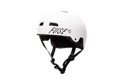 Fuse - Alpha - Casque BMX - Blanc brillant - Taille S-M - 54-56 cm