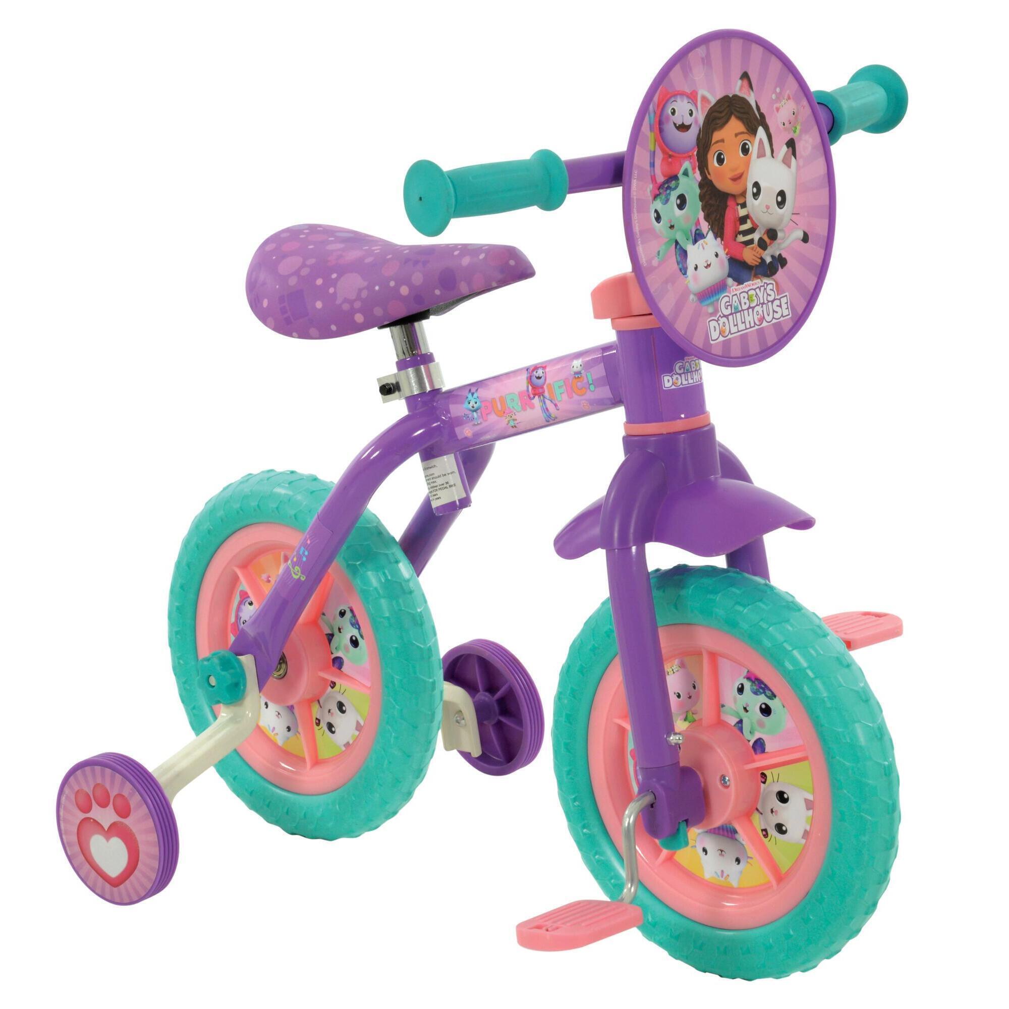 Gabby's Dollhouse 2-in-1 10" Training Bike 1/7