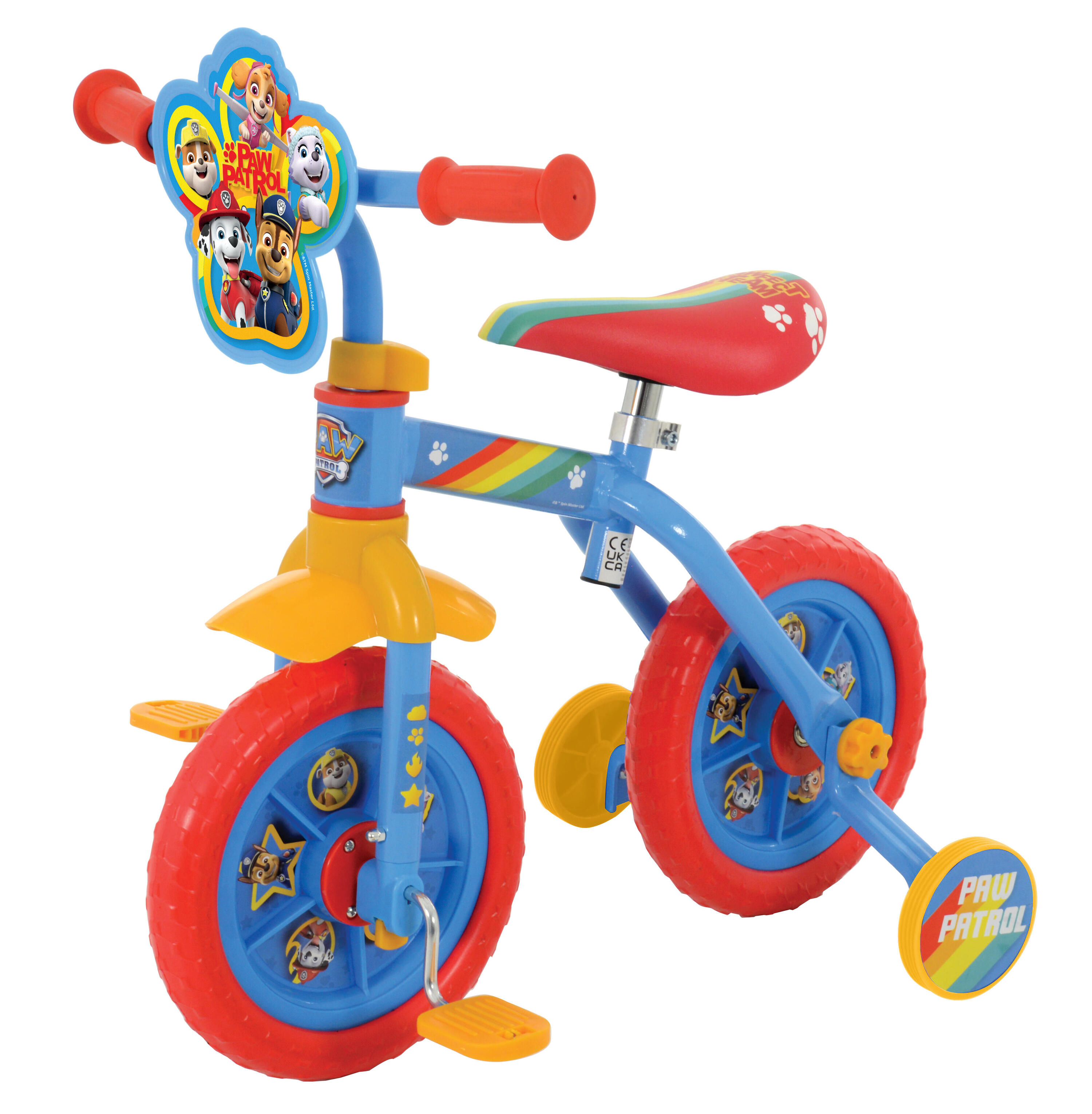 Paw Patrol 2-in-1 10" Training Bike 7/7